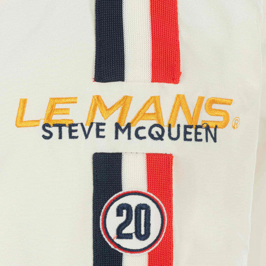Smq racing jacket Le Mans - Steve McQueen écrue.